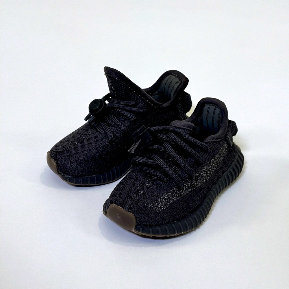 Yeezy Boost 350 Kids Black Sneakers